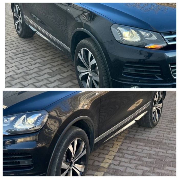Молдинг листва накладка двери R-Line Туарег тоуарег NF 7P Touareg VW