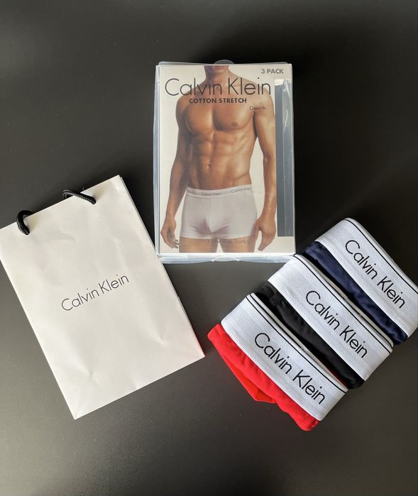 Труси боксери Calvin  Klein р М, L ціна за набір