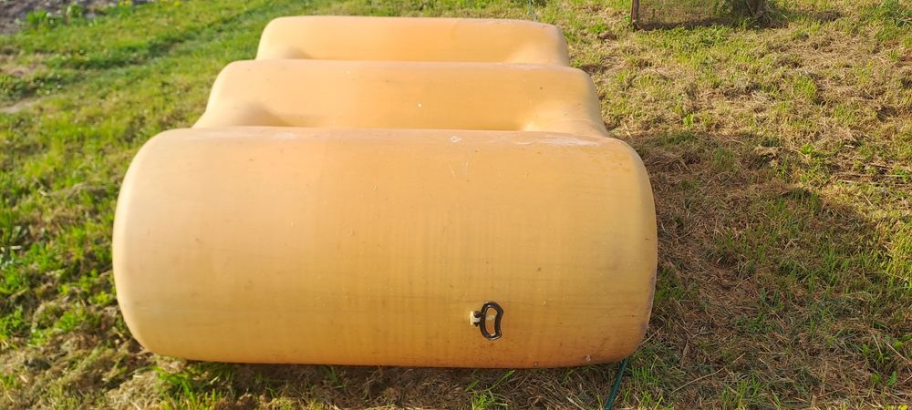 Zbiornik beczka na wodę szambo deszówkę paliwo olej napędowy opałowy