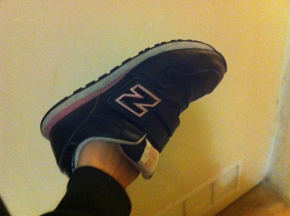 new balance NB adidasy buty czarne rozowe