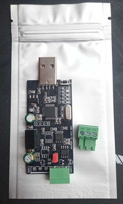 Адаптер USB CAN FD до 8 Mbps (Linux, Windows, 2ch, HUD ECU Hacker) New