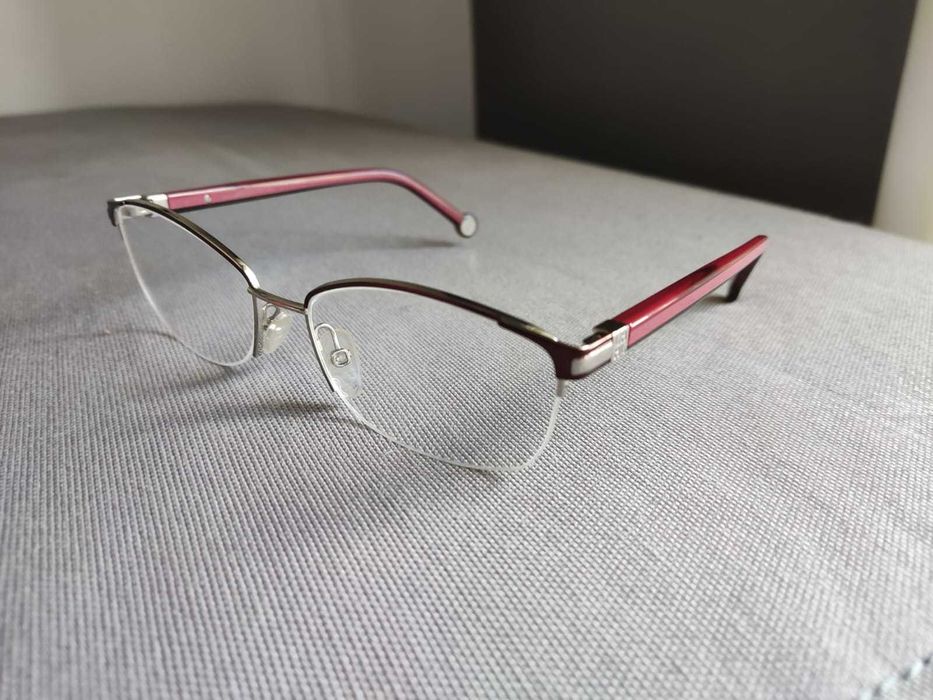 Óculos graduados Carolina Herrera Vermelhos/Grená NOVOS