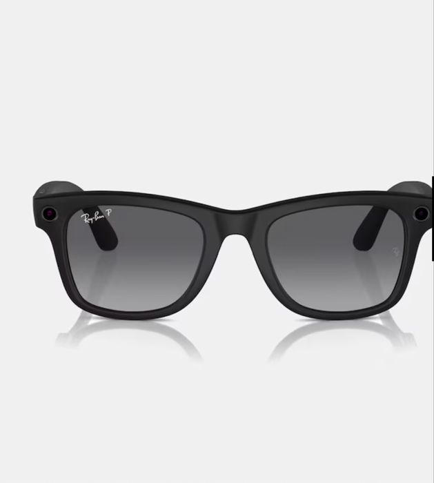 Rayban meta glasses wayfarer lentes transparentes