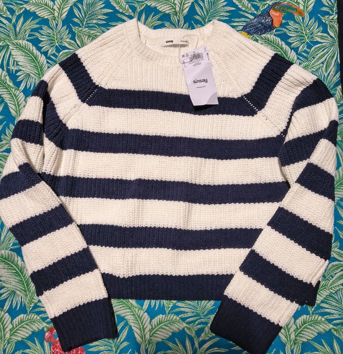 Sweter w paski Sinsay nowy roz. M (38)
