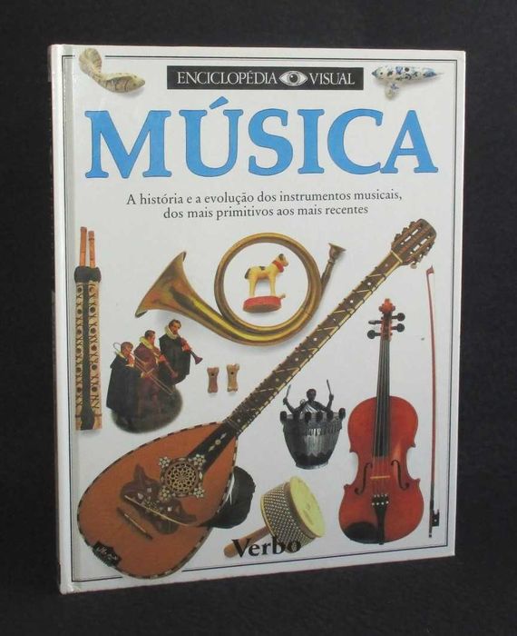 Livro Música Neil Ardley Enciclopédia Visual Verbo