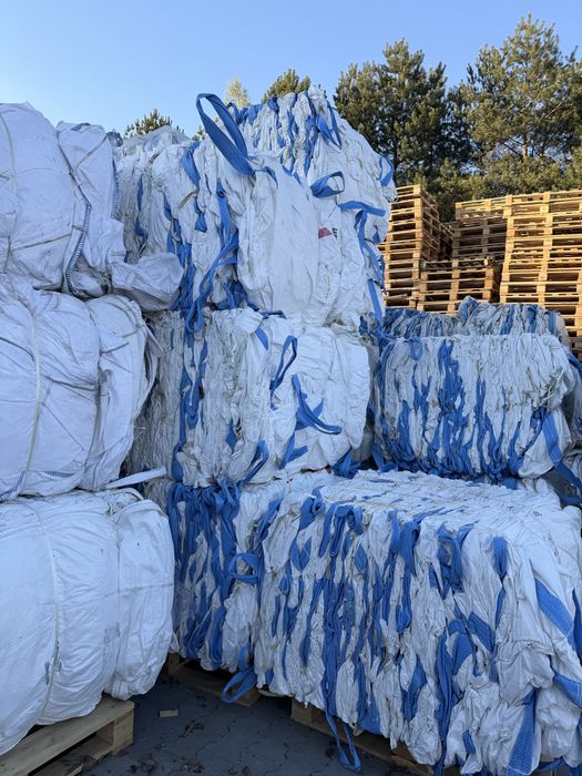 Mocne worki na gruz big bag bagi begi 91/91/115 cm z lejem