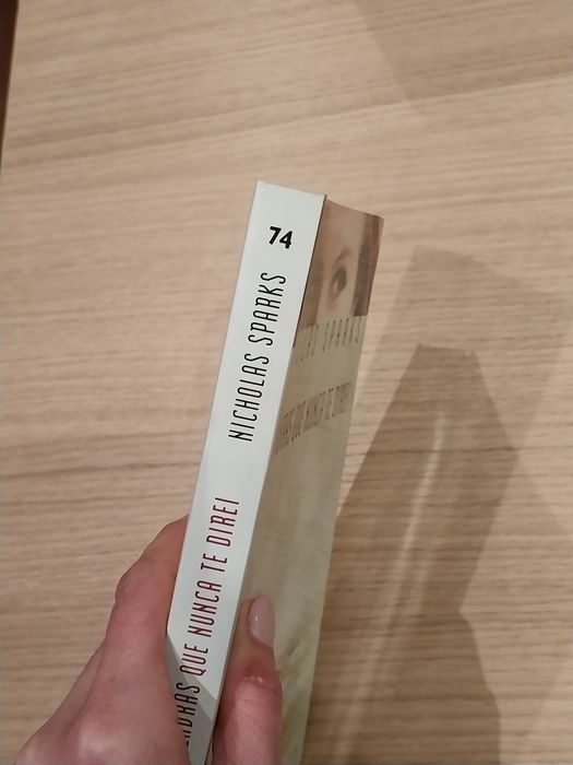 Livro "As palavras que nunca te direi" | Nicholas Sparks