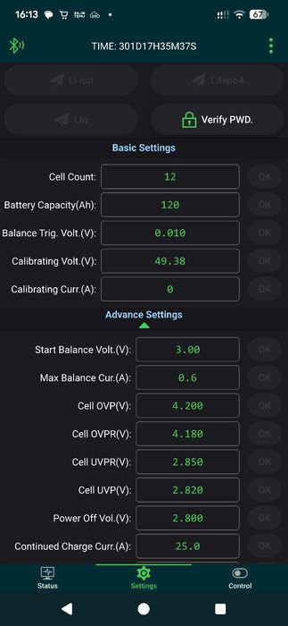 Акумуляторна збірка LG Chem li-ion NMC 50v 6kwH з BMS