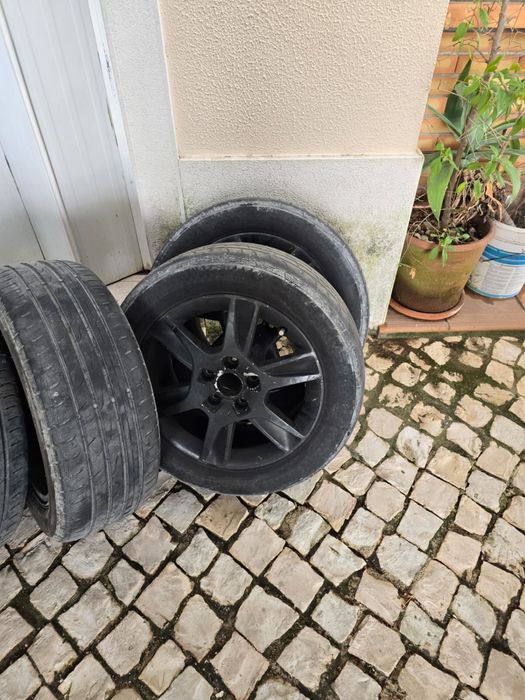 Jantes audi 16 5x112 com pneus