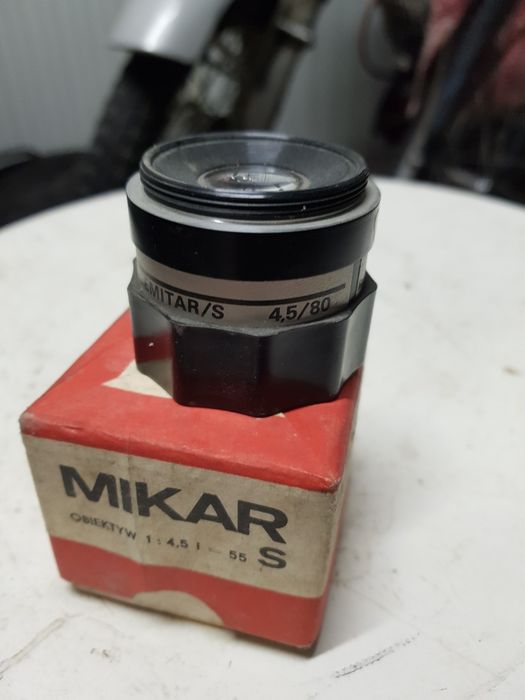 Obiektyw do powiększania Mikar/s 4.5/80