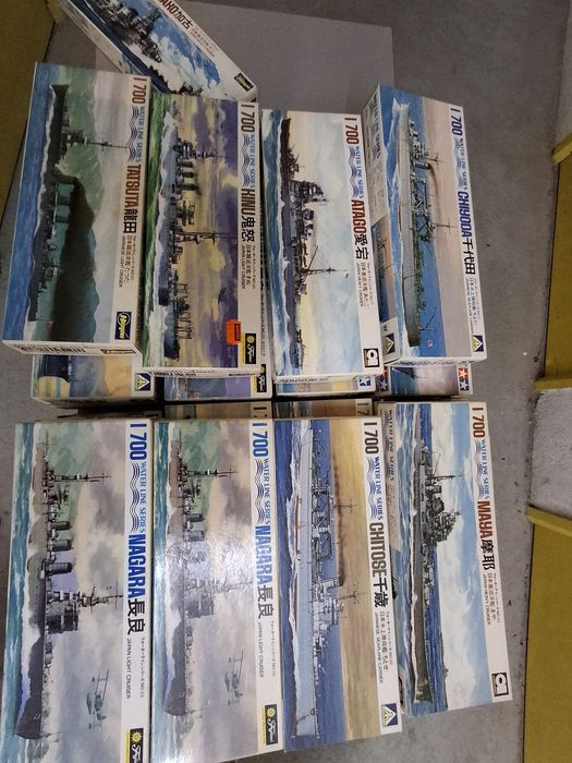 Kits vintage novos navios guerra segunda guerra japoneses fujimi etc