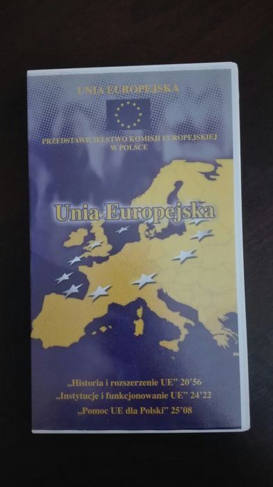 Kaseta vhs Unia Europejska