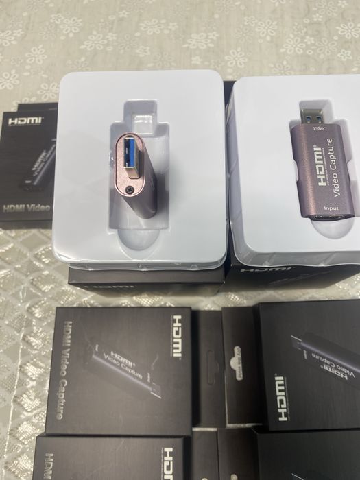 Карта видеозахвата внешняя новая USB HDMI 1080p USB 3.0