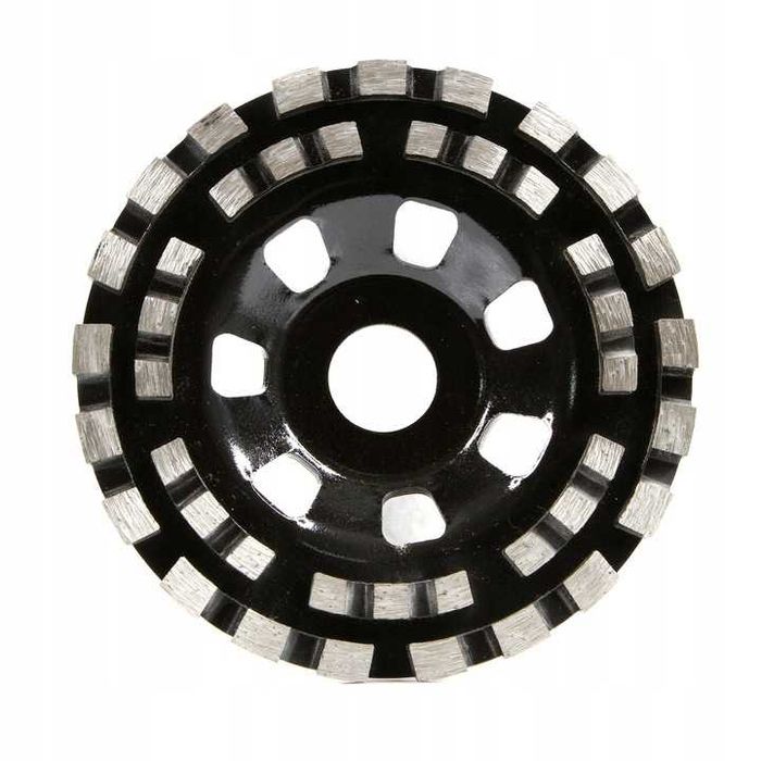 SEGMENTOWA TARCZA GARNKOWA Do Szlifowania Betonu 125mm x 22,2mm DOUBLE