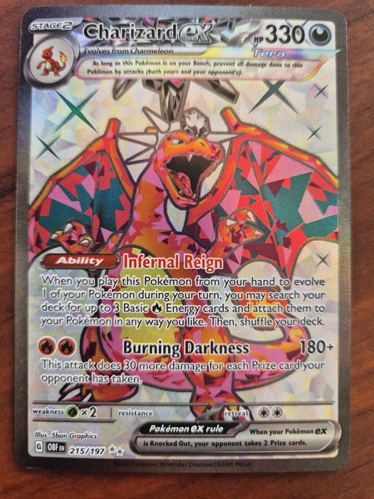 Charizard ex  215/197