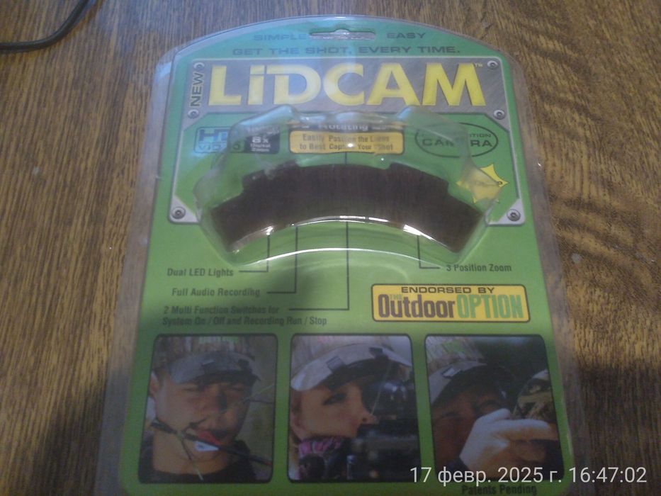 Екшн-камера LidCam