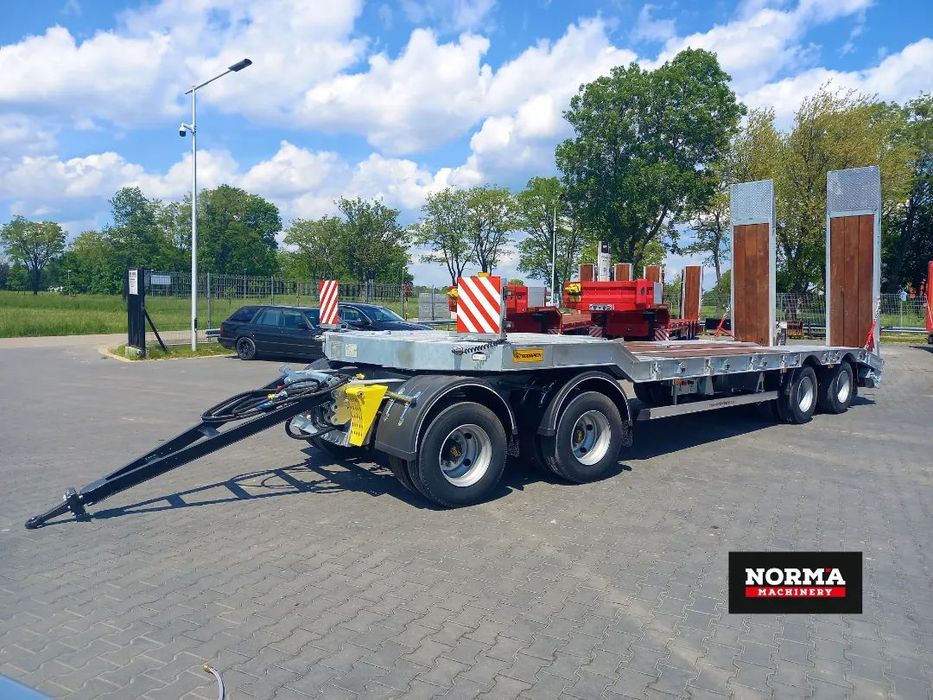 Scorpion Scorpion SCR4  Przyczepa Scorpion 4 osiowa niskopodwoziowa, obrotnica dostępn od ręki