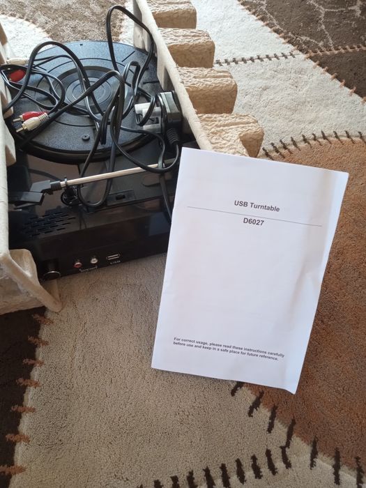 Gramofon Zennox Nowy na płyty winylowe