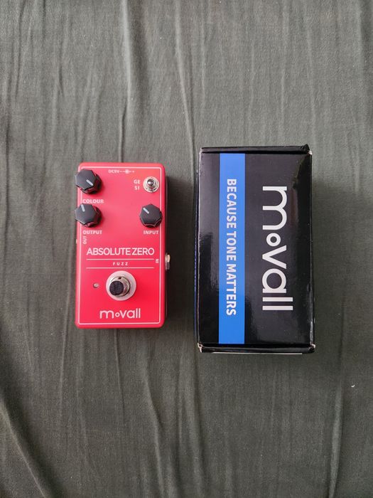 Pedal para guitarra MoVALL novo