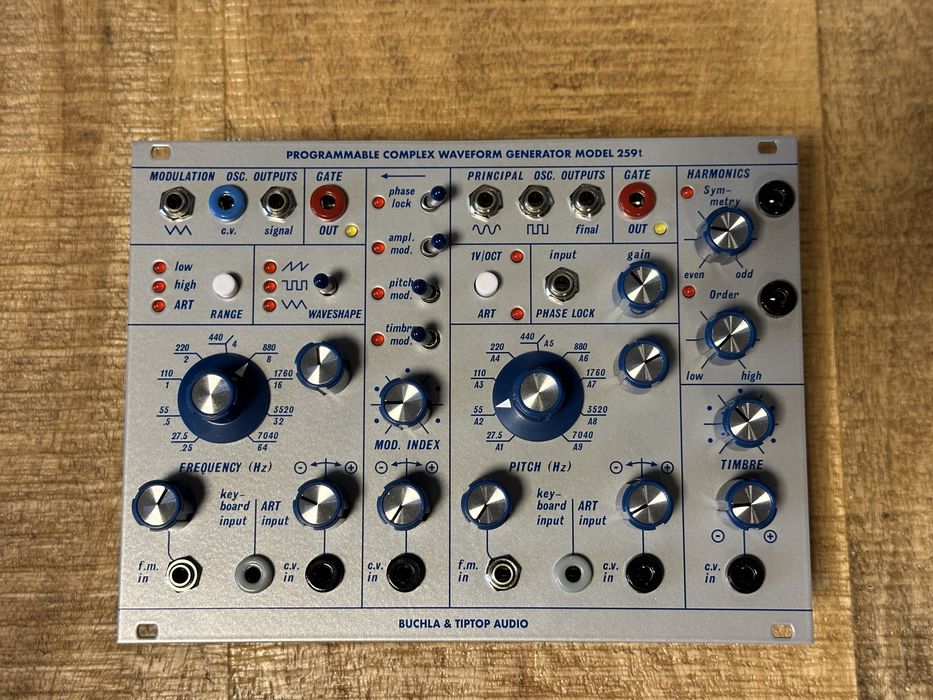Tiptop audio buchla 259t oscylator eurorack syntezator modularny