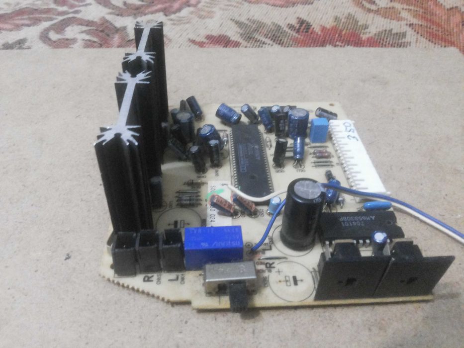 Плата стерео усилителя звука на TDA2616 с DOLBY и звуковым процессором