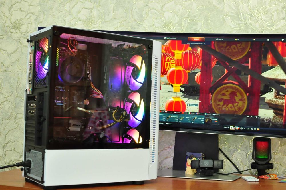 Игровой компьютер  (Core i5/ ОЗУ 8gb / SSD+ HDD/gtx 1070 8гб )