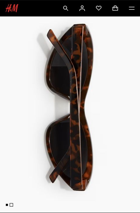 Сонцезахисні окуляри cat eye H&M