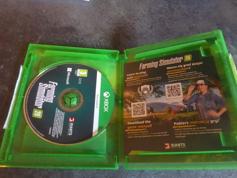 Gry do Xbox series x PC+dvd digital download