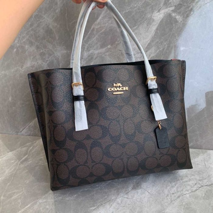 Сумка Coach Mollie tote 25 шкіра