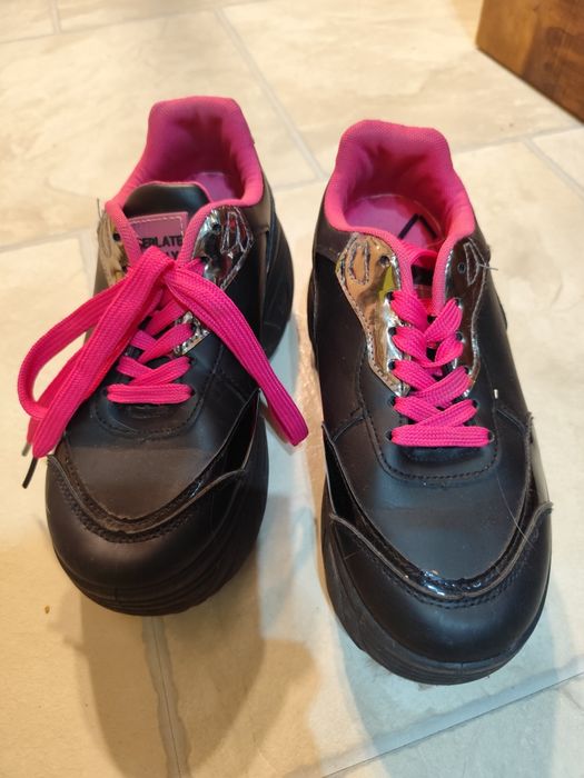 Adidasy na grubej podeszwie