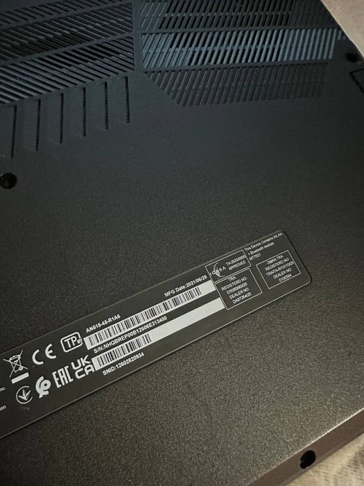 Acer Nitro 144Hz+RYZEN 5 5600H RTX3070 16Gb SSD512GB