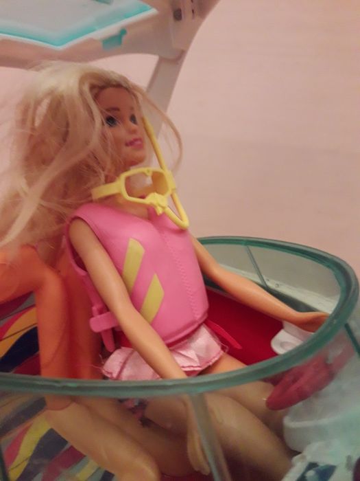 Barbie jacht z pieskami