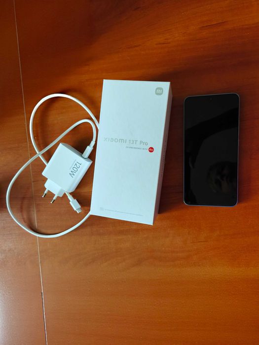 Xiaomi 13T Pro 12/512GB Alpine Blue | Stan bdb | Skóra | Ładowarka 120W