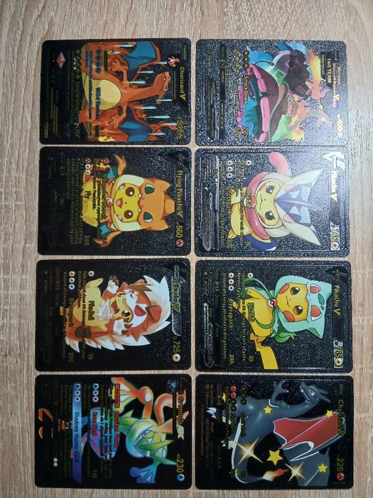 Karty Pokemon 8 sztuk