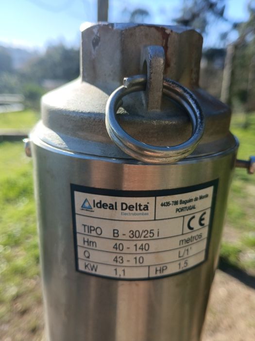 Bomba água aço inox