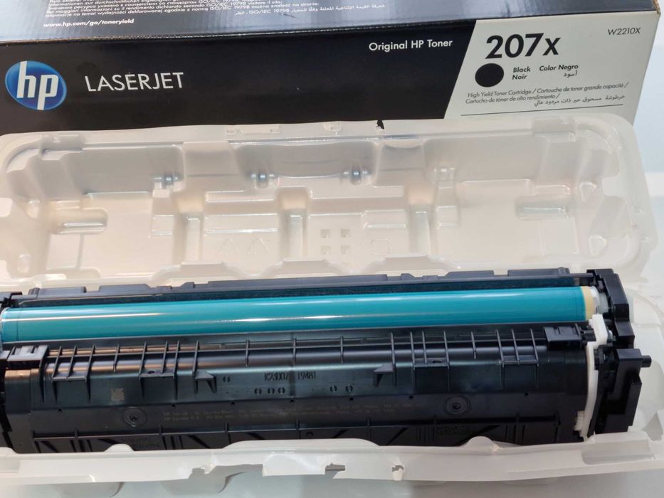 ORYGINALNY toner HP 207X (W2210X) black/czarny - PUSTY nieregenerowany