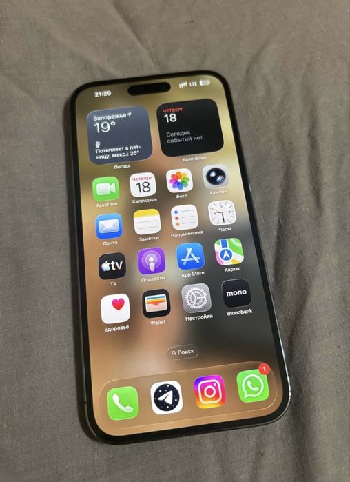iPhone 14 Pro Max Neverlock • 88% АКБ • Фізична SIM • Face ID • Ідеал