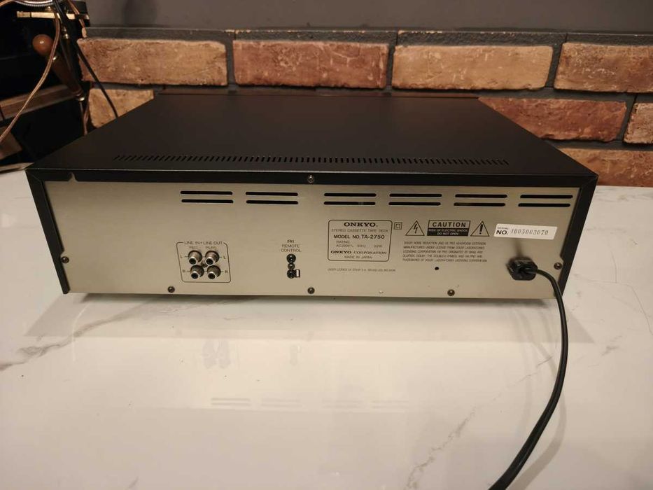 ONKYO Integra TA 2750 ! Znakomity magnetofon kasetowy !