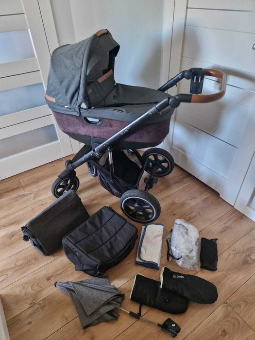 Wózek JEDO TAMEL + fotelik Britax Romer Baby-safe i-Size z bazą isofix