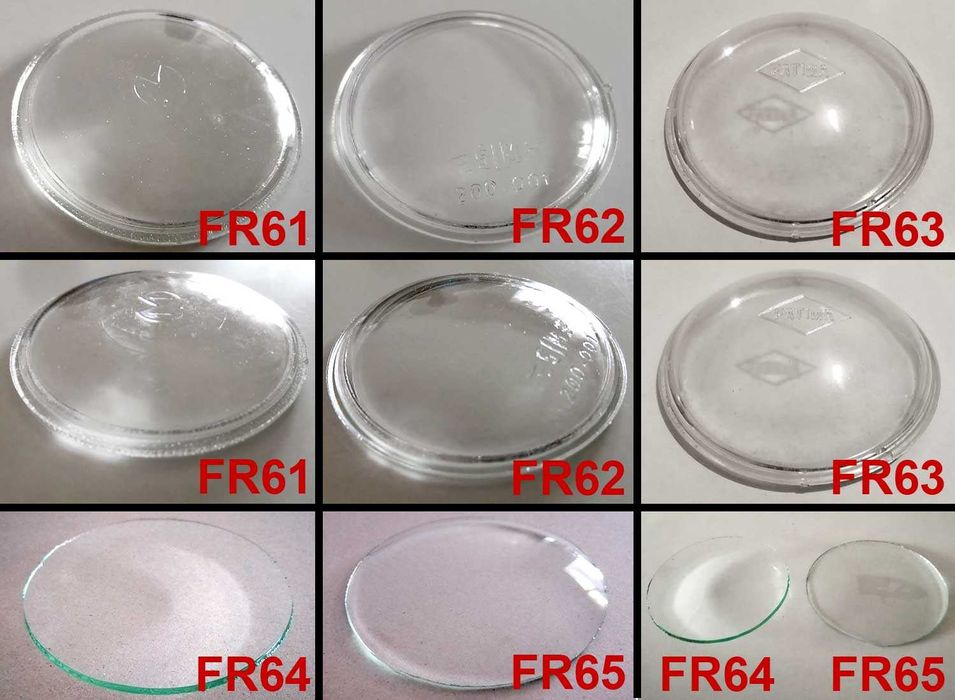 Aros, vidros, espelhos e casquilhos de faróis e farolins de bicicleta