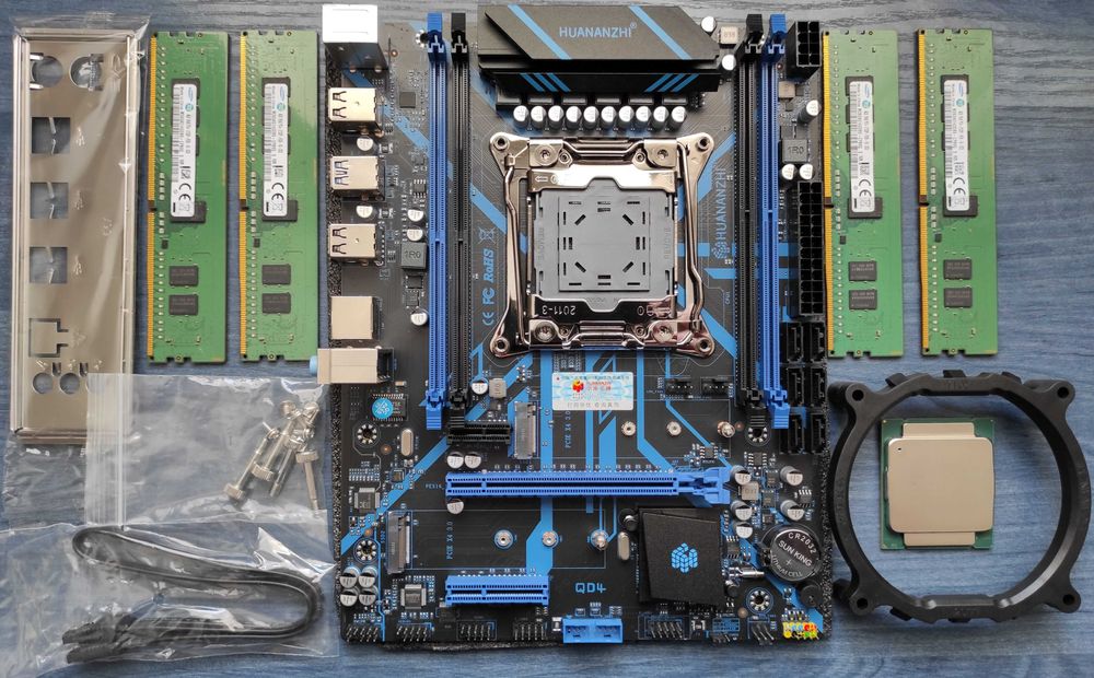 Ігровий комплект X99 + 2640v4 (2640v3) + 4x4 (16)Гб ddr4