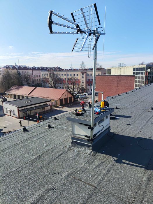 Montaż Ustawianie Regulacja Anten Telewizyjnych SAT DVB-T
