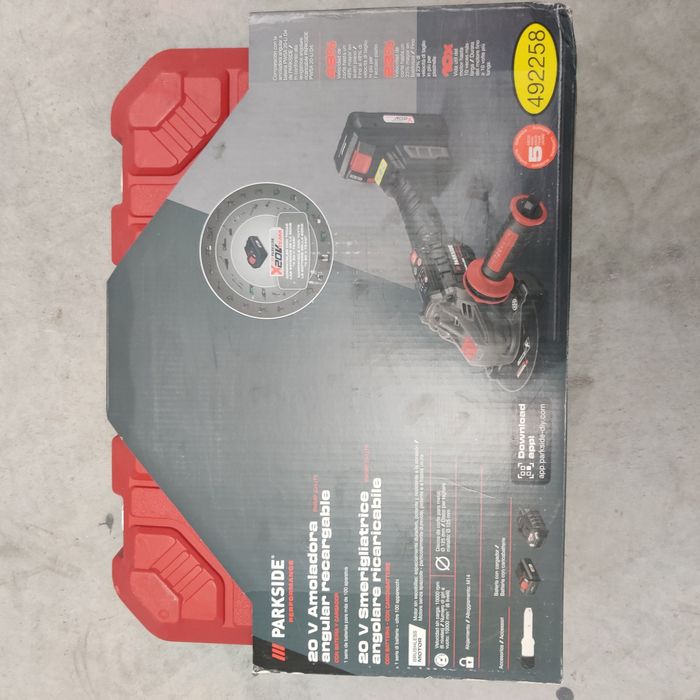 Rebarbadora Parkside performance 20v