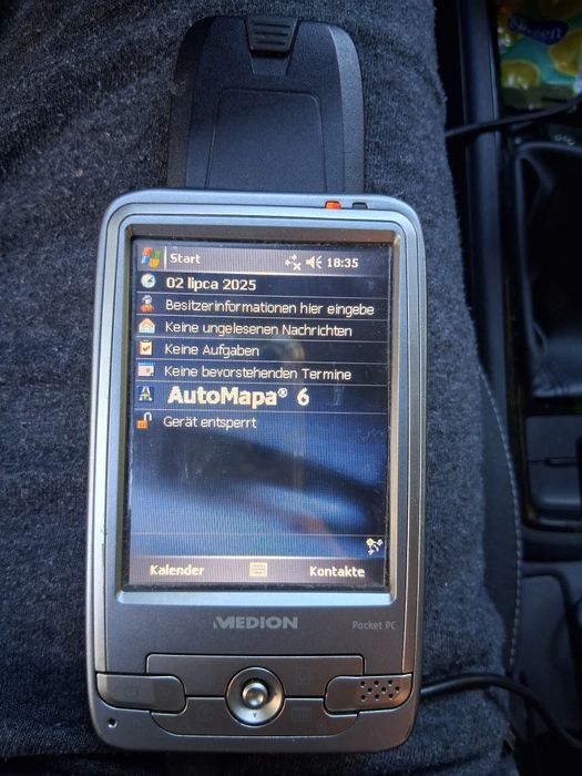 Palmtop Pocket PC Medion MD96710 Widows GPS