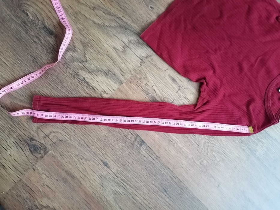 Bluzka bordowa Topshop rozm. 34