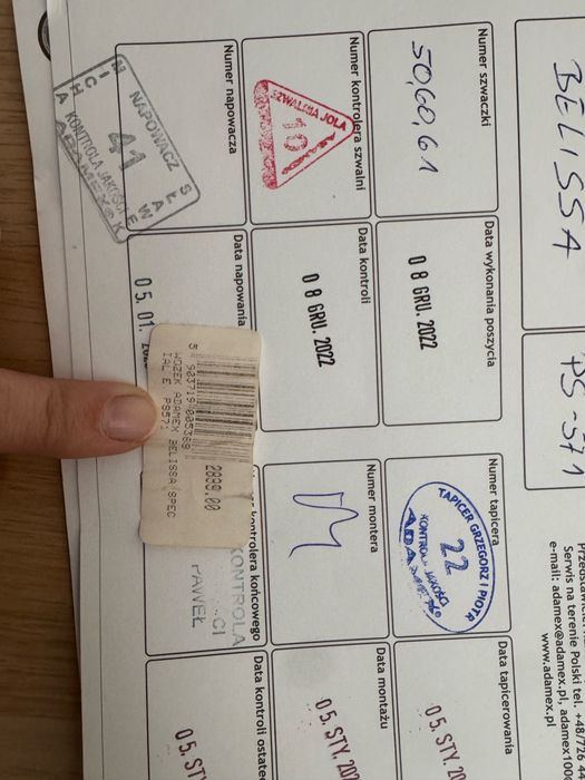 Wozek dla niemowlecia Adamex Belissa
