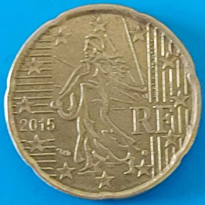 20 Cêntimos de 2015 de França, A Semeadora