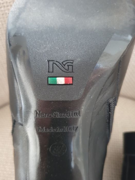 Botki eleganckie włoskie Nero Giardini rozm 37