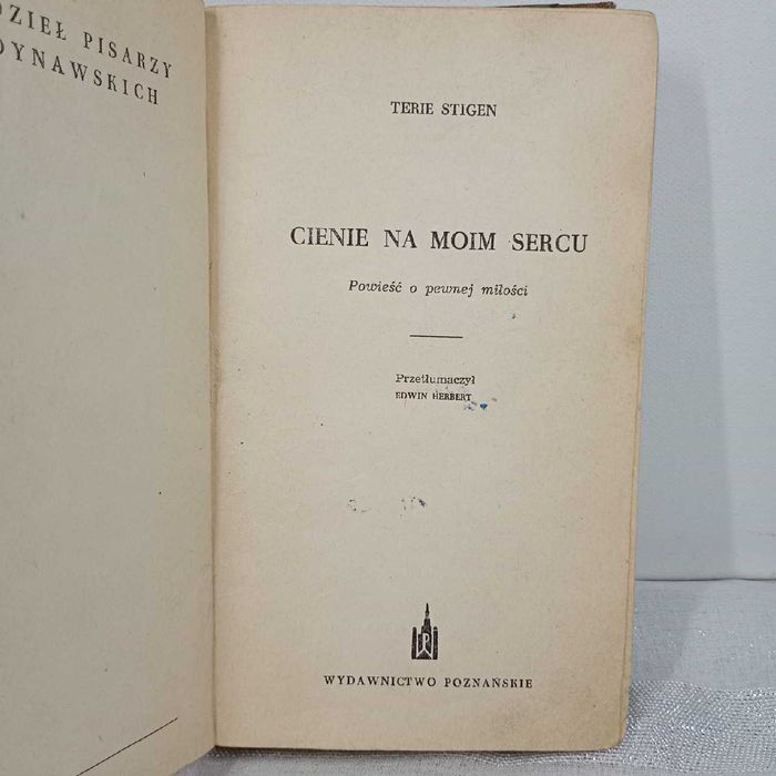 Cienie na moim sercu. Terier Stigen