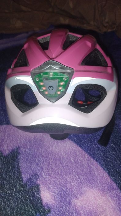 Kask na rower dla dziewczynki